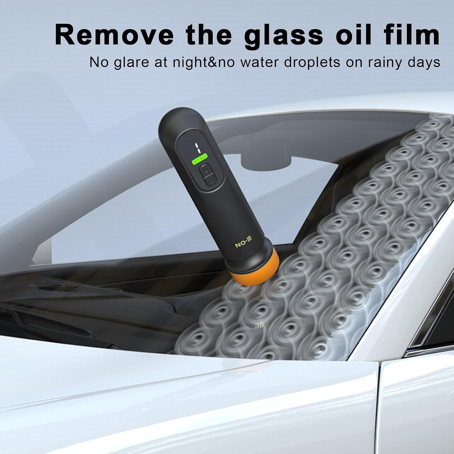 Rechargeable Car Polisher - Cordless Fast Waxing Car Buffer Polisher, Handheld Wax Machine | LED Display High Speed Waxer, Portable Polishing Device for Car Cleaning and Detailing Tasks
