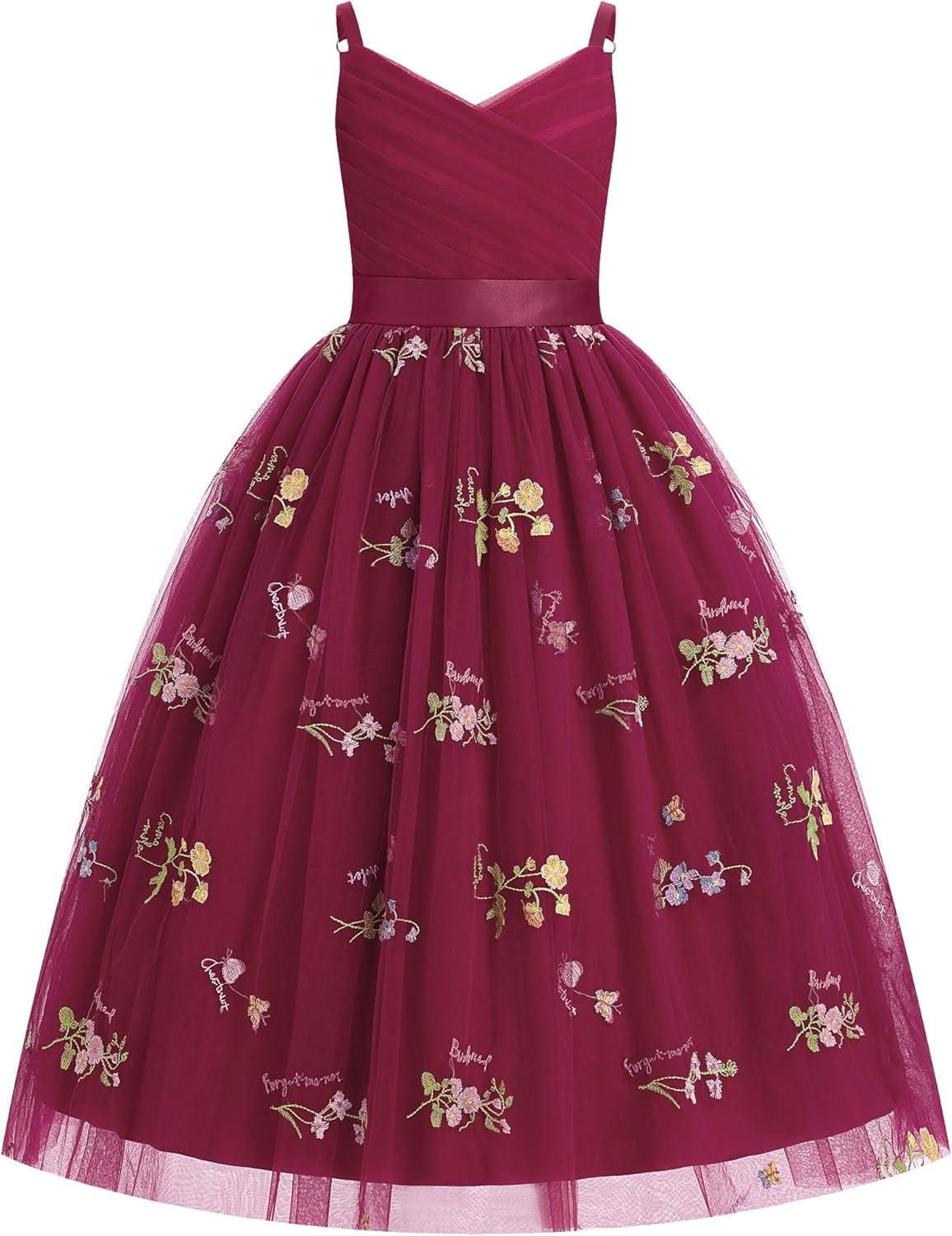 Wine Red-floral