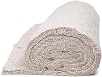 AK Trading Co. 27" Premium 100% Cotton Upholstery Batting - High Loft 14oz Soft Batting for Quilting, Cushions, Upholstery & Stuffing, Made in USA, 5 Yards Off White