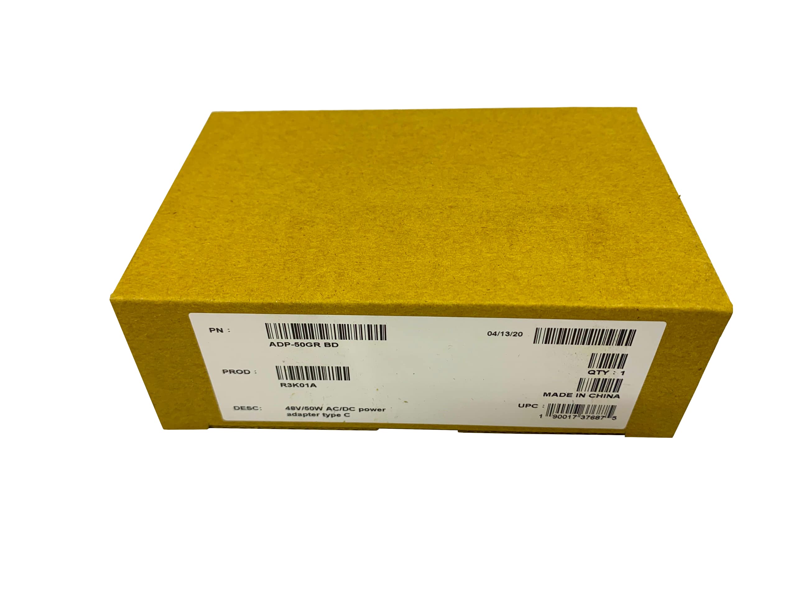 HPE 12V/36W AC/DC Power Adapter Type C