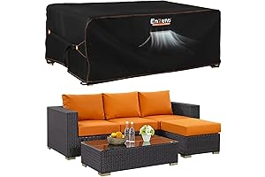 Enzeno Sectional Sofa Covers for Patio Furniture