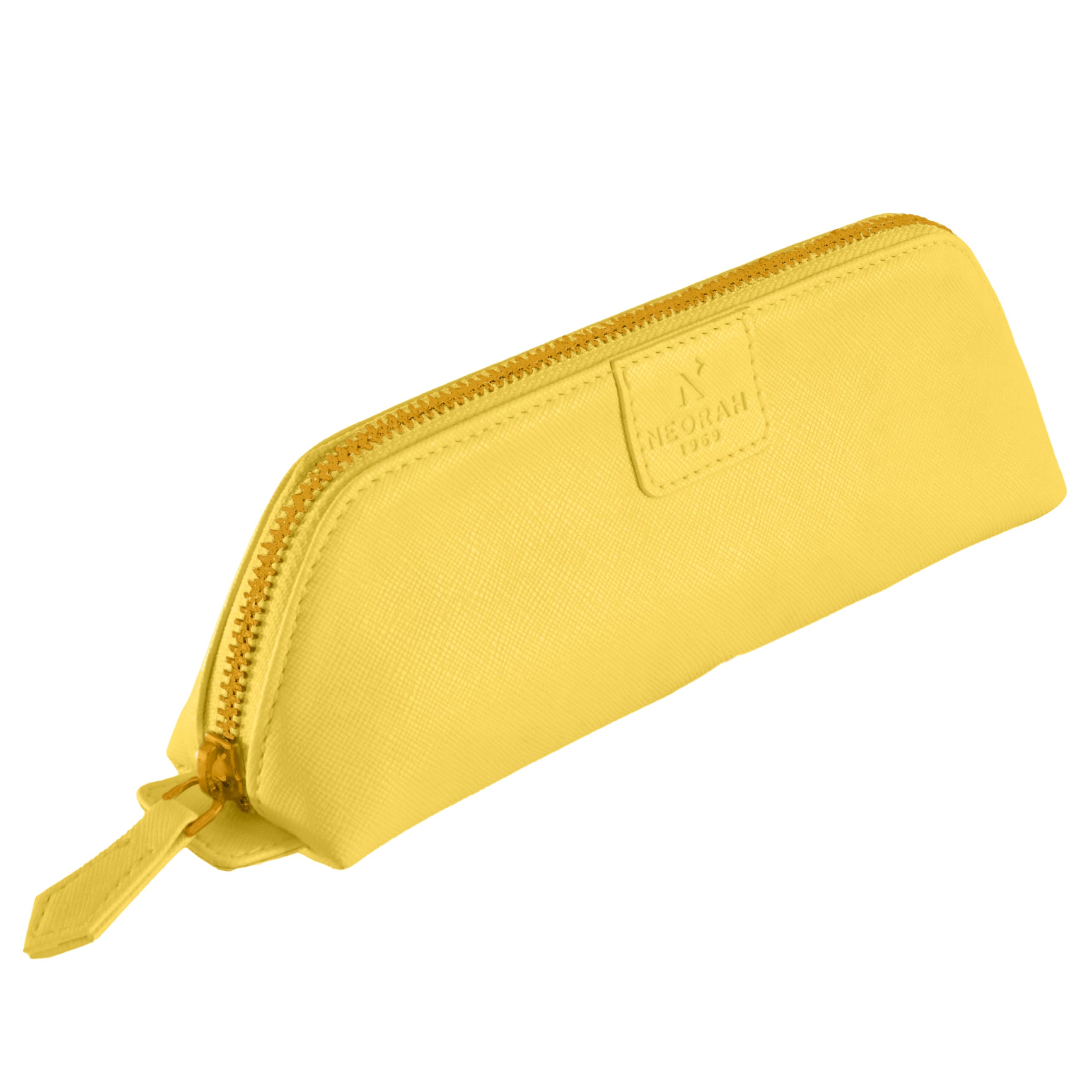 NEORAH - Pen case Pencil case Vegan Leather Large Capacity Portable Zipper Pen Pouch for Office School & College
