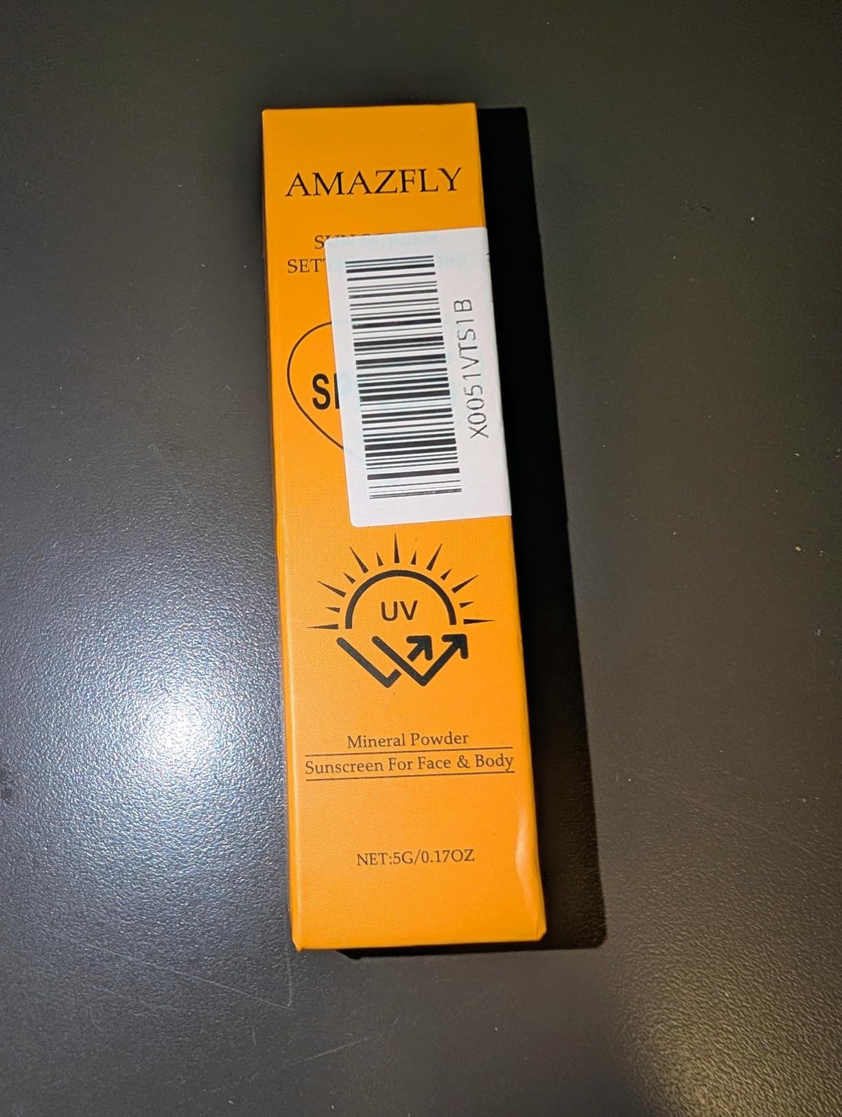 WEEMAY Mineral Sunscreen Setting Powder, SPF 35 Brush Sunscreen Powder for Face and Scalp, Long Lasting and Lightweight Oil Control Natural Matte Finish (#02 Fair)