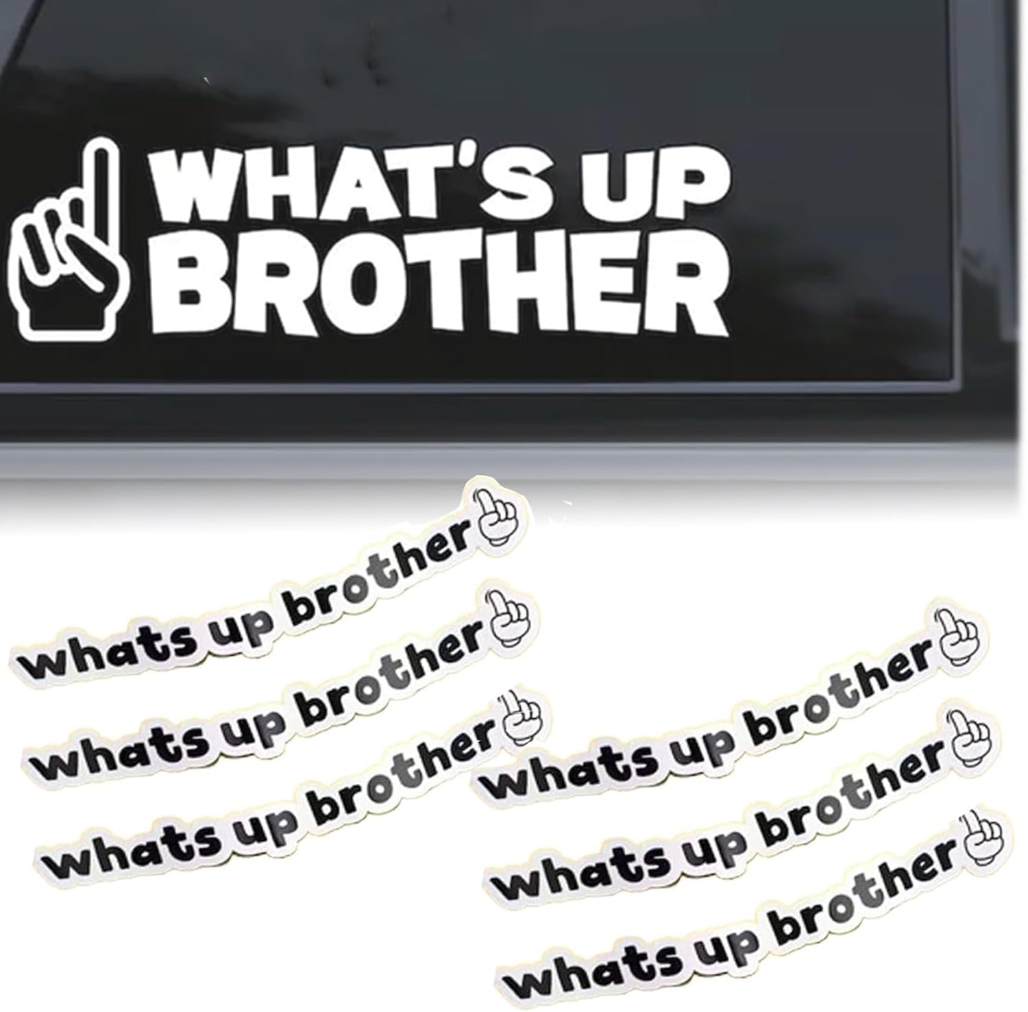 Amazon.com - What's up Brother Sticker, Whats up Brother Sticker, What ...