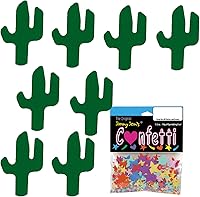 Vista 3 de Confeti Cactus Verde - Paquete al por menor #8745 QS0