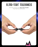 Vista 5 de Navalis Impulse Cuchillo Mariposa Balisong para Entrenamiento de Volteados, Práctica Desafilada, Sin Filo, Herramienta de Metal Liviana, Amistosa