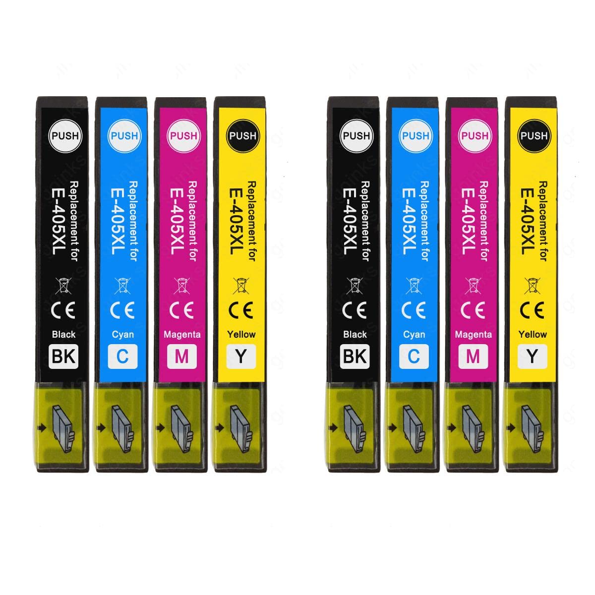 Go Inks 2 XL Set of 4 Ink Cartridges to replace Epson 405XL Compatible ...