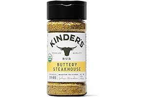 Organic Buttery Steakhouse Rub for an Authentic Longhorn Flavor Adventure
