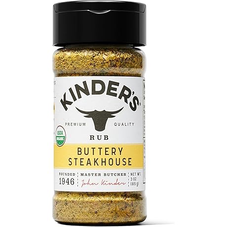 Organic Buttery Steakhouse Rub for an Authentic Longhorn Flavor Adventure