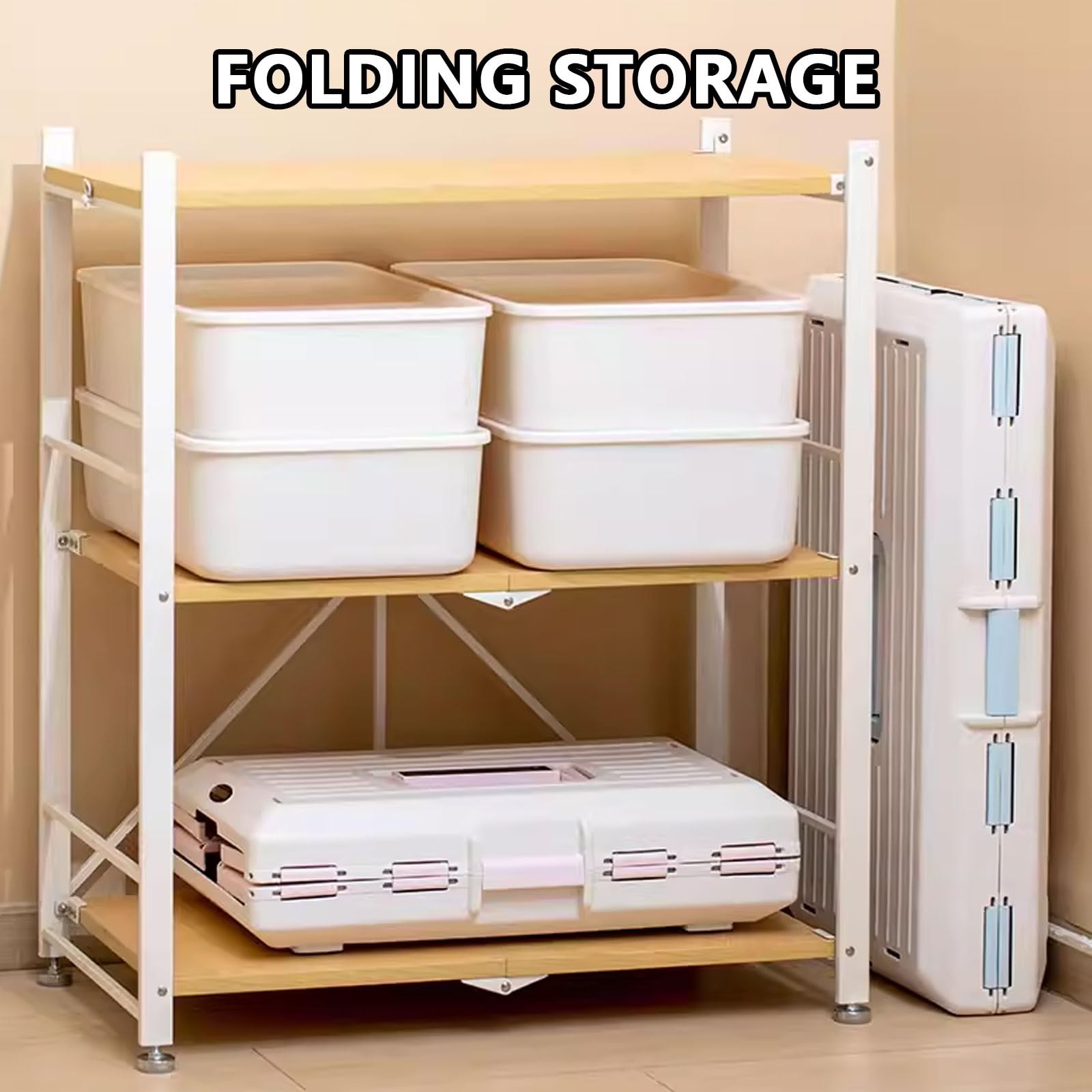 Gabbia per cani pieghevole con design di ventilazione, realizzata in materiale PP, include tracolla, ruote e maniglia per cani e gatti di piccola taglia