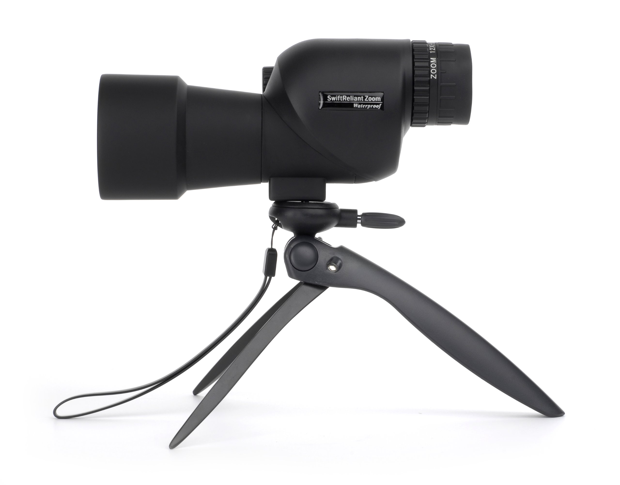 swift838 Reliant Compact Zoom Spotting Scope, Black