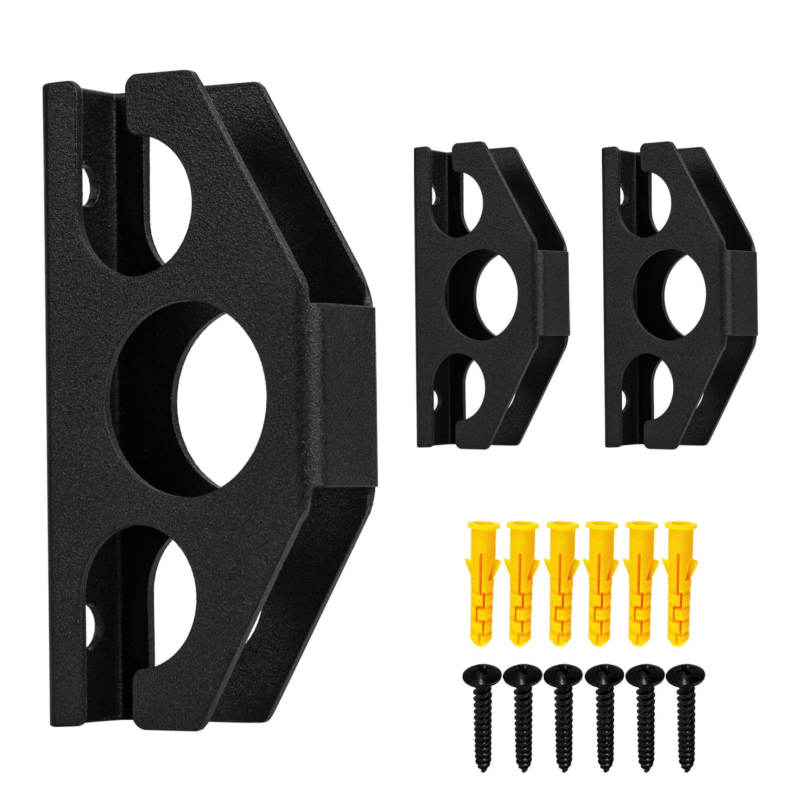 YZZHAJ Resistance Band Wall Anchors, Workout Wall Mount Hooks,Wall Mount Anchors Home Gym Accessories Equipment for Body Weight Straps, Strength