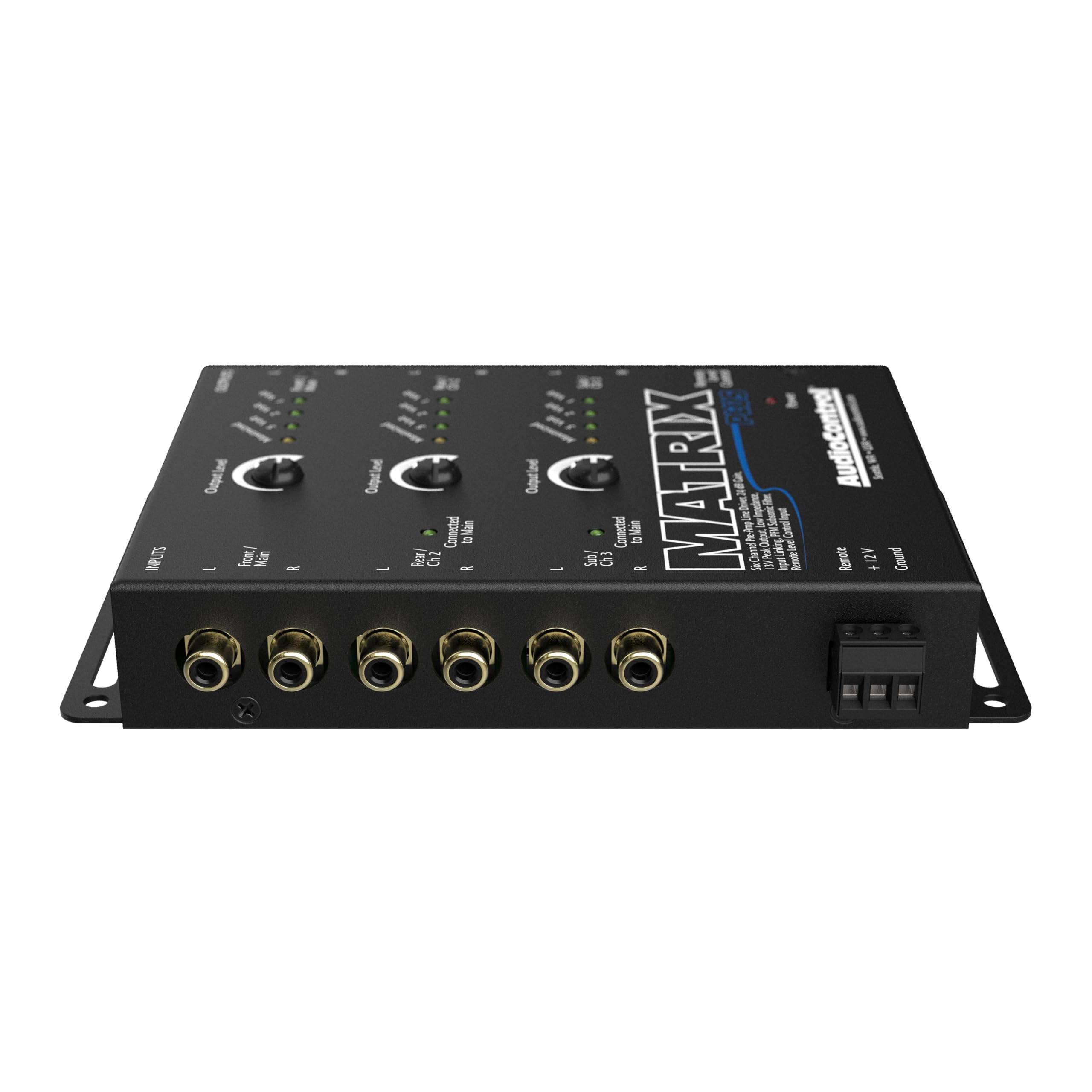 Amazon.co.jp: AudioControl Matrix Plus ブラック 6チャンネルライン