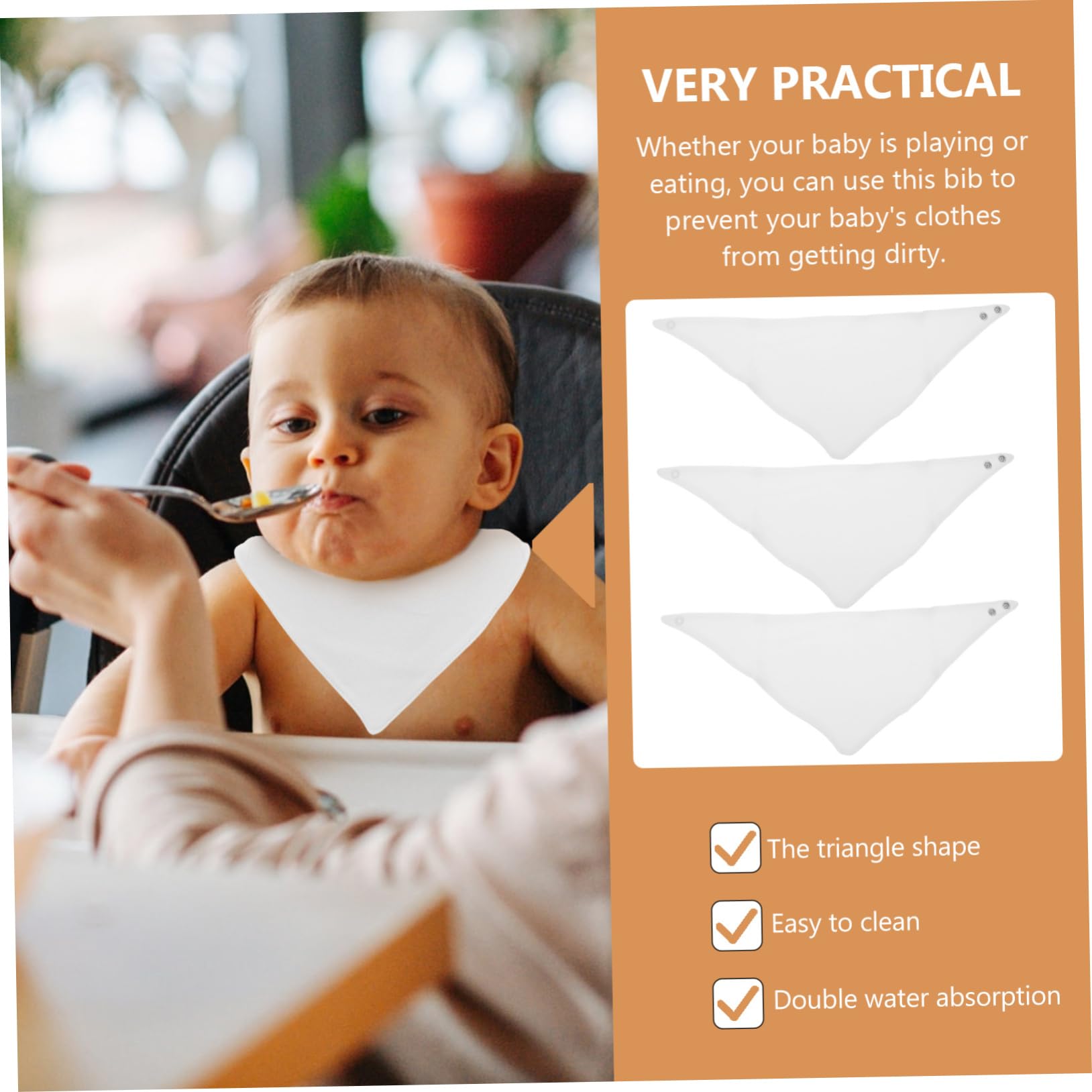 ibasenice 12pièces Bavoirs Coton Pour Serviettes Absorbantes Adorables Bavoirs Mois Pour Nourrissons Vêtements Salive Et Nourriture