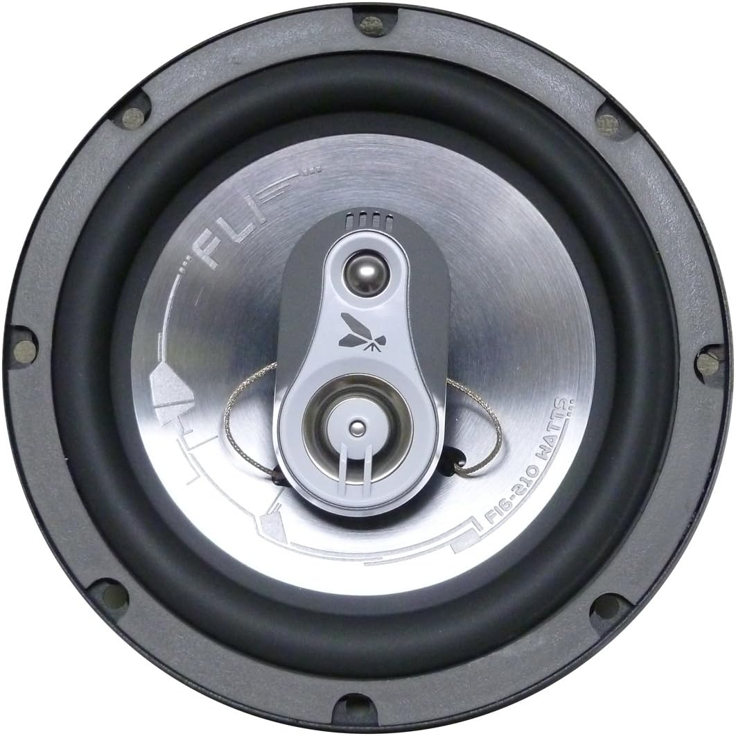FLI Audio FI6 255W 6.5" Car Stereo 3-Way Audio Speakers