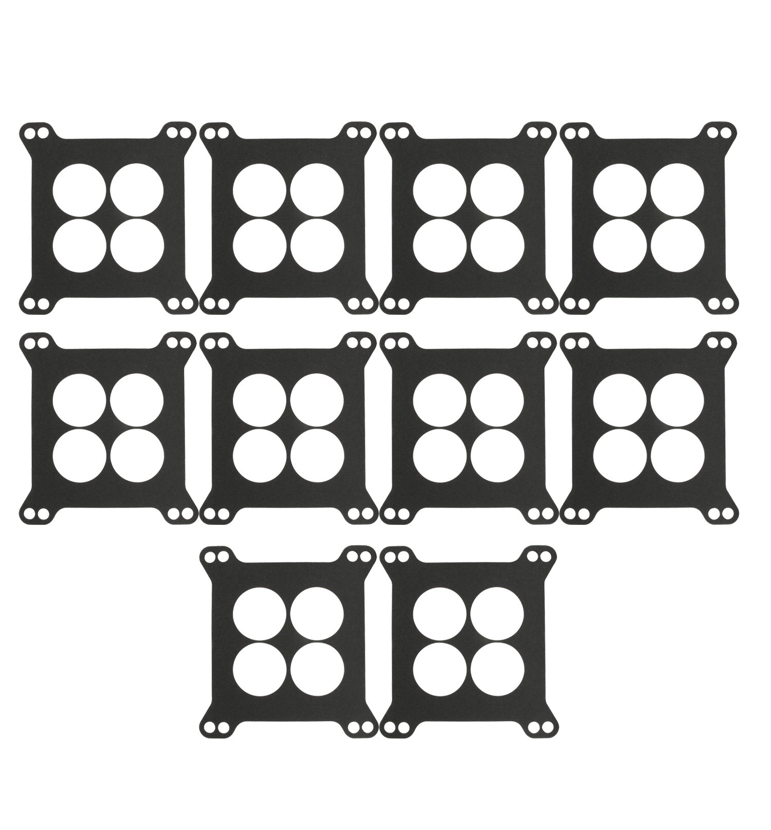 Allstar Performance ALL87202-10 4150 Type Series Four Hole Center Carburetor Base Gasket, (Pack of 10)
