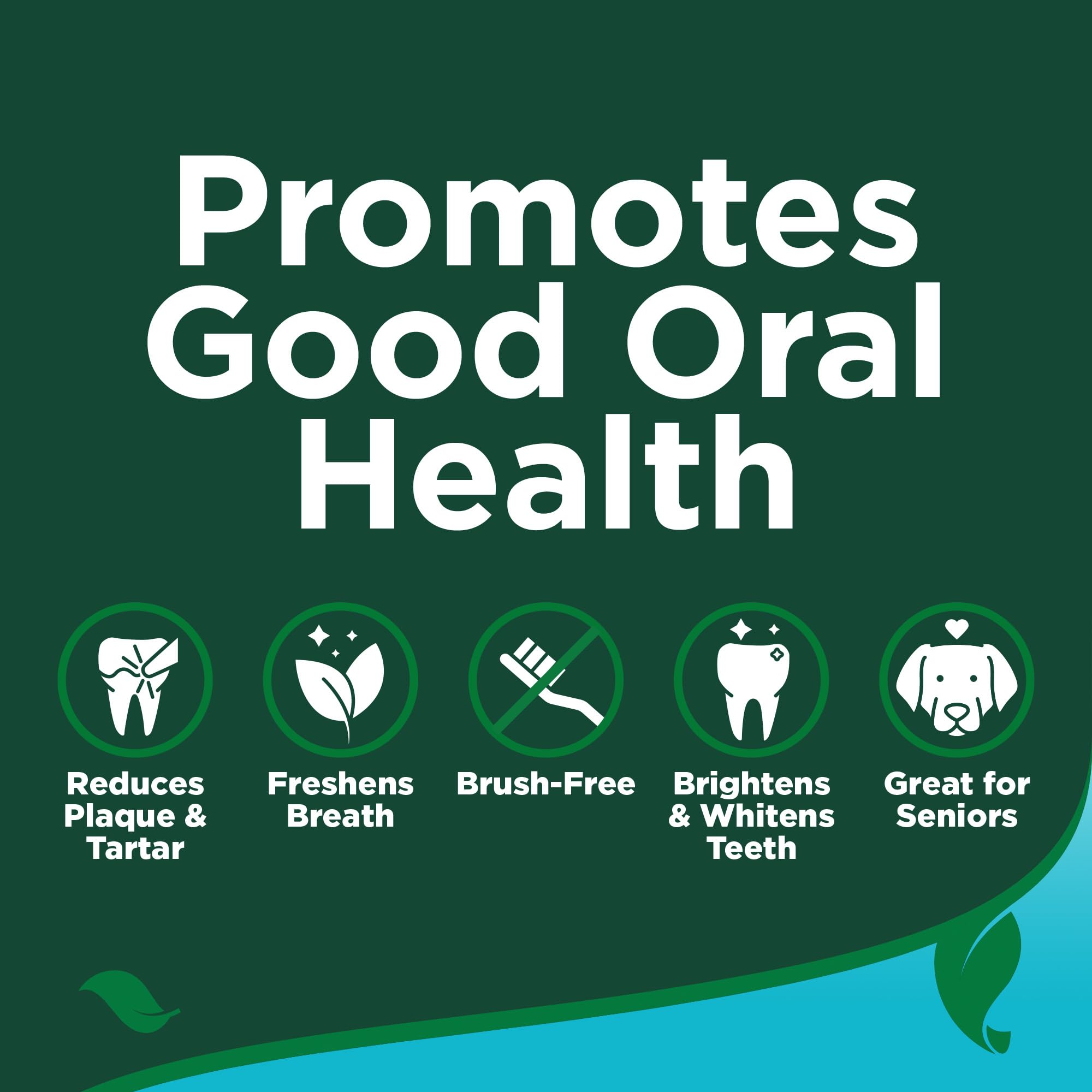 Vet’s Best Dog Teeth Cleaning Powder, Brush-Free Canine Teeth Cleaner & Breath Freshener, Plaque Remover for Teeth, Dog Dental Powder, 90 Day Supply - image 2