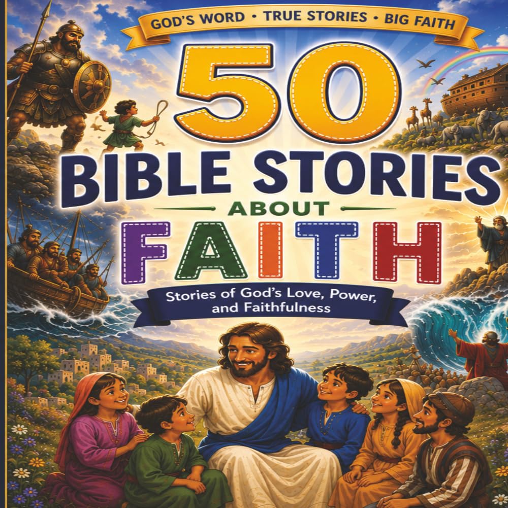 50 Bible Stories About Faith: Stories About God’s Love, Power, and Faithfulness