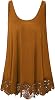 Plus Size Swing Lace Flowy Tank Top for Women