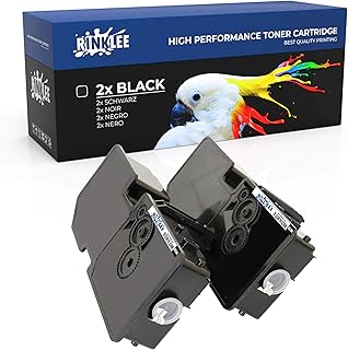 RINKLEE TK-5240 TK-5240K Toner Cartridge Compatible with Kyocera ECOSYS P5026CDN P5026CDW M5526CDN M5526CDW | High Yield 4000 Pages | BLACK, 2-PACK