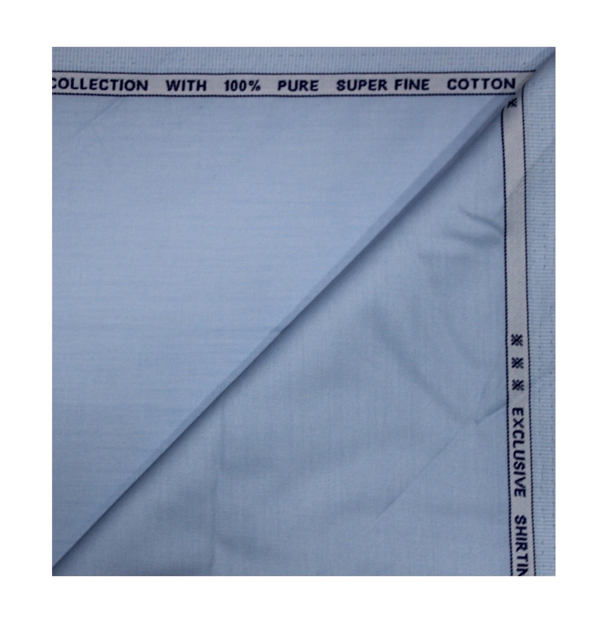 Men's Pure Cotton Solid Unstitched Shirt Fabric 1.60 Mtr. J1035-image-27