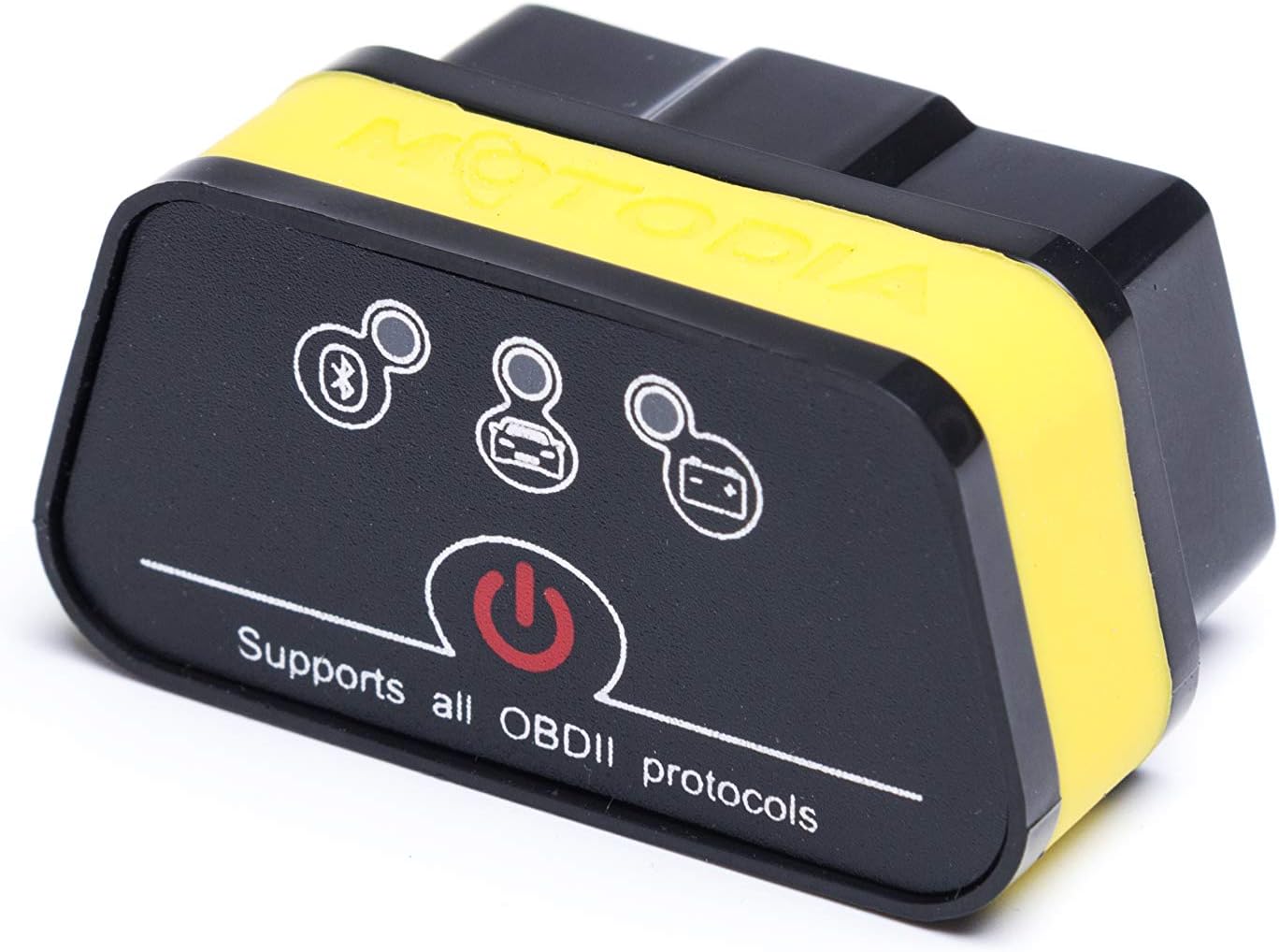 MotoDia iCar Bluetooth Check Engine Reader, Diagnostic Scan Tool, Fault Code Reader & Clear Errors (for Android)