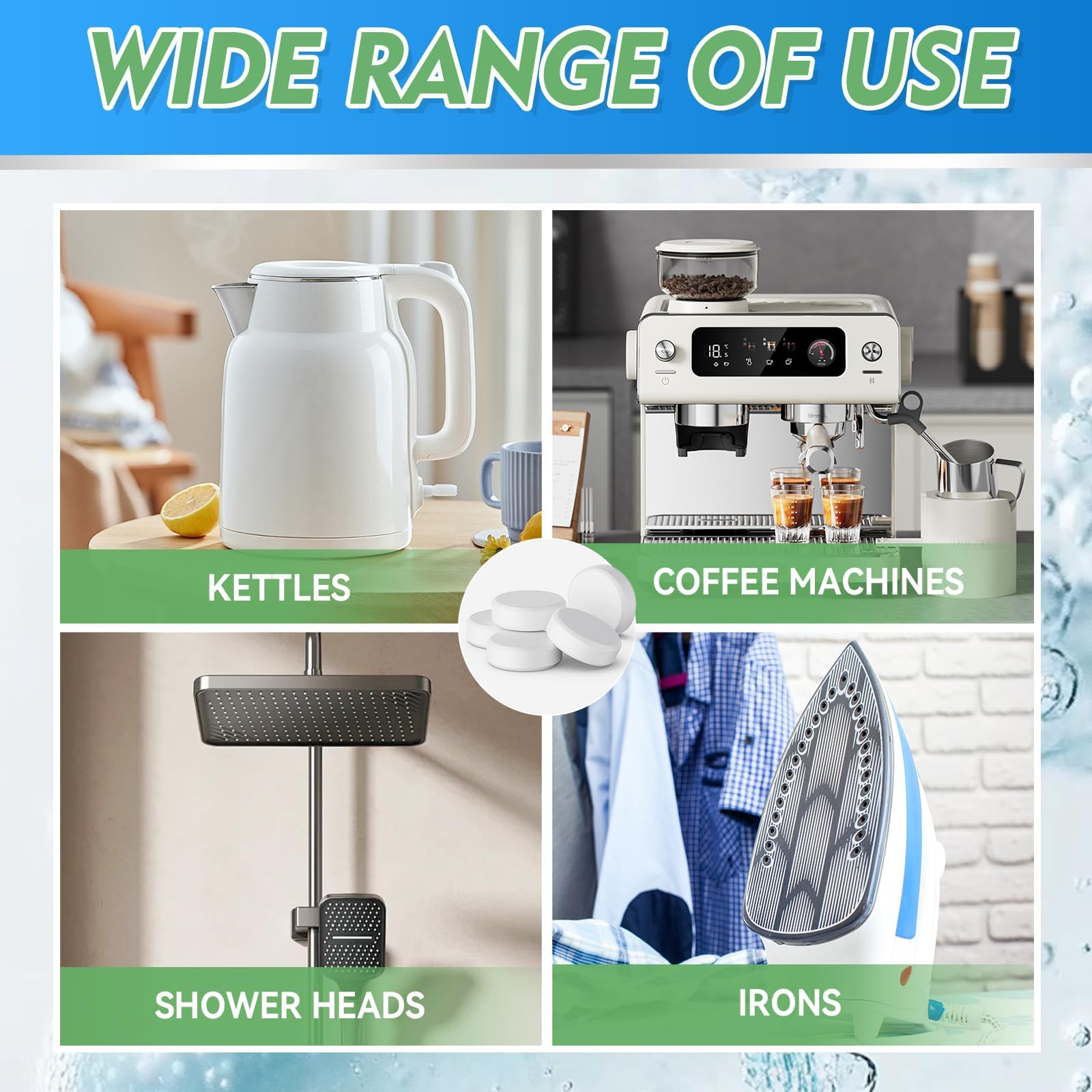 How to Clean an Electric Kettle: A Simple Guide (2026) 2 Joyaone Kettle Descaler Tablet, Kettle Cleaner Remove Hard Water & Mineral Build - product photo