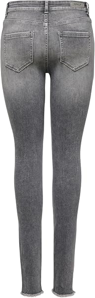 ONLY Female Skinny Jeans ONLBLUSH Mittlere Taille Skinny Fit Knöchellang Jeans - 4