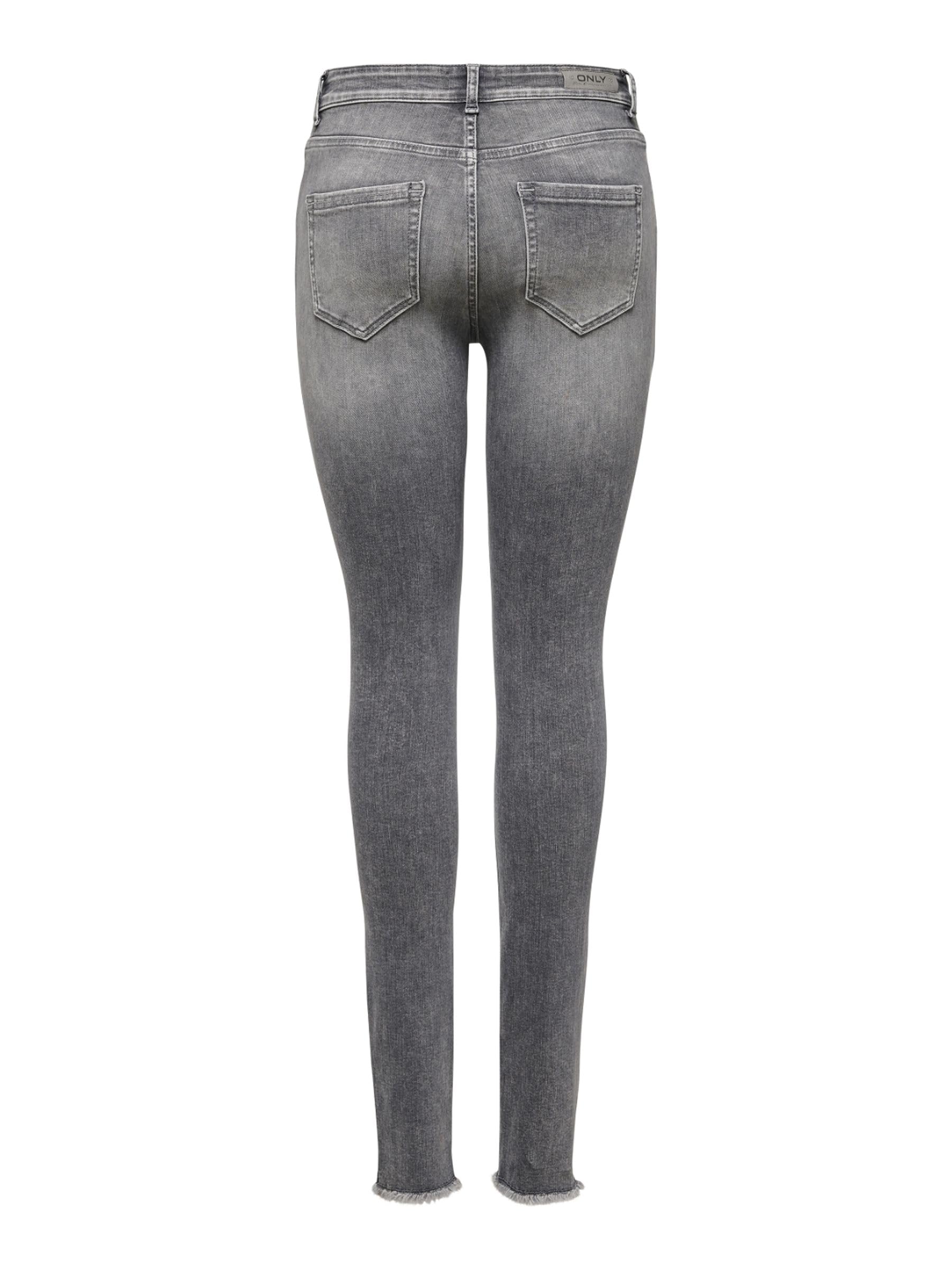 ONLY onlBLUSH MID SK ANK RAW JNS REA306 NOOS - dżinsy skinny Kobiety | jeansy skinny fit