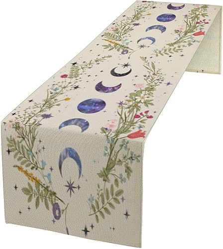 Miniatura 11 de Camino de mesa del Antiguo Egipto, símbolo de jeroglífico egipcio retro para decoración de mesa de cocina del hogar, comedor, cafetería, decoración