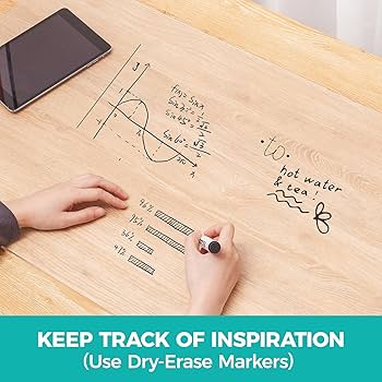 女性向け　クリアファイル　デスクマット　セット Brand New World デスクマット – Colorful Palette Store