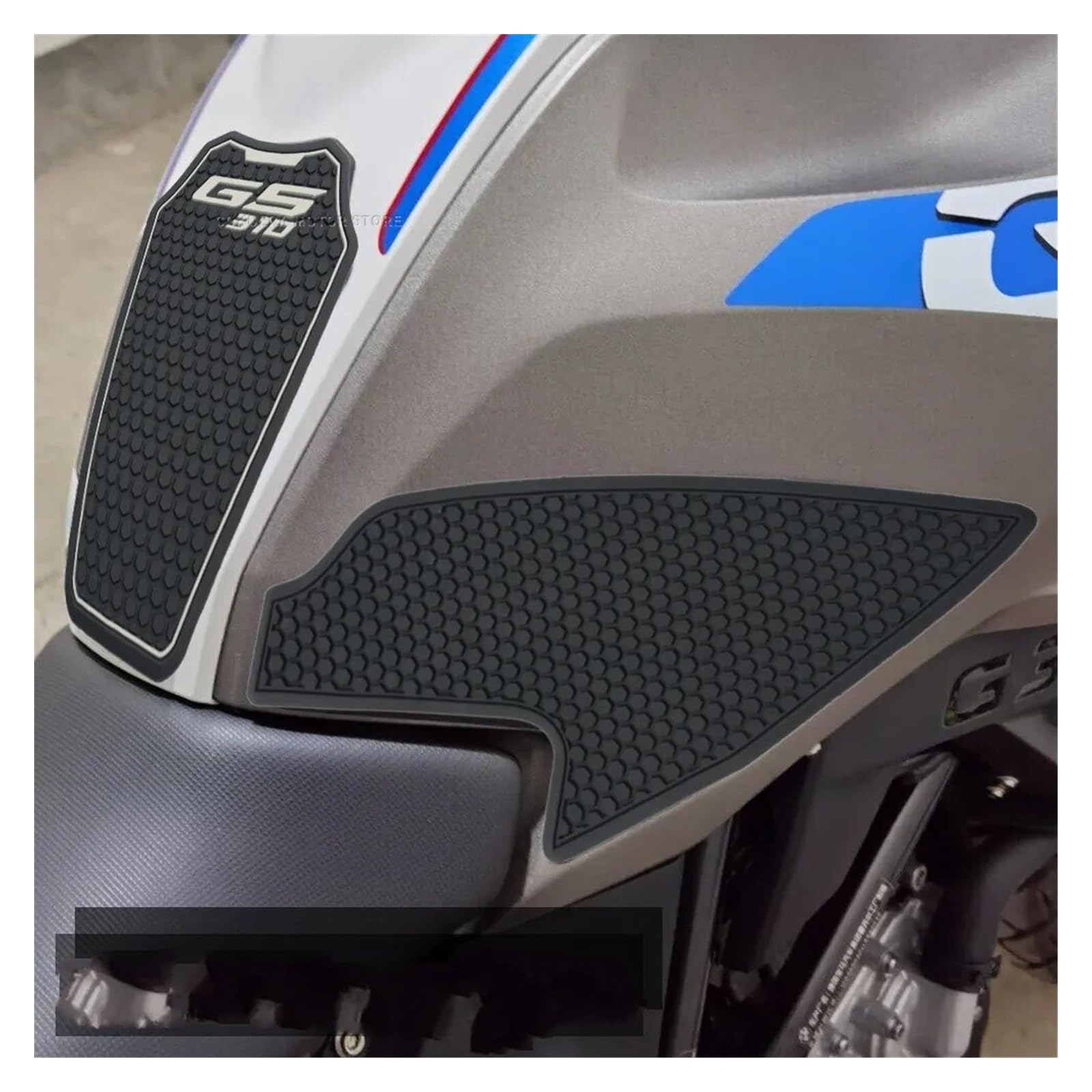 Protector Tanque Para BMW G310GS G310 G 310 Para GS 310GS Pegatinas Laterales Antideslizantes Para Tanque Combustible Almohadilla Goma Accesorios Para Motocicletas Protector Depósito ( Tamaño : Middle