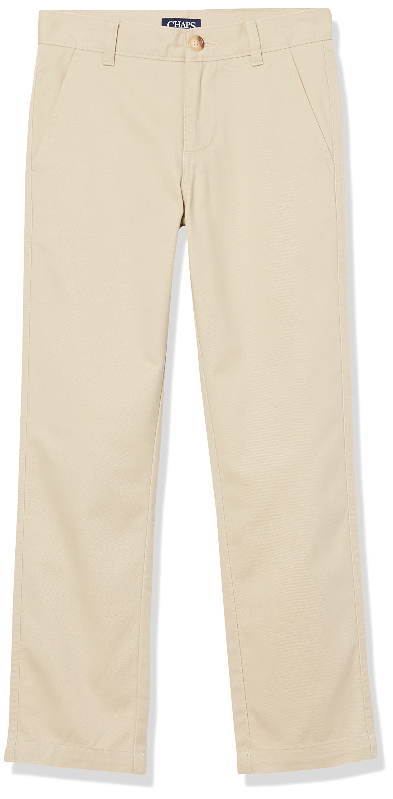 ChapsBoys' Flat Front Twill Chino Pants
