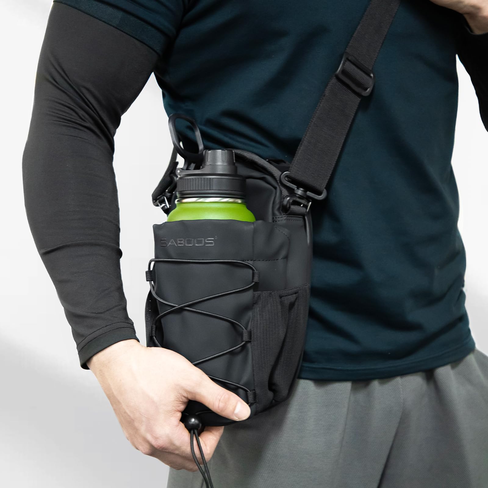 Borsa magnetica da palestra per uomini e donne, borsa magnetica da palestra per palestra, sport, viaggi, oggetti da portare a mano, nero, 9.8 x 6 x 4 inches, Borse Portatili Fitness