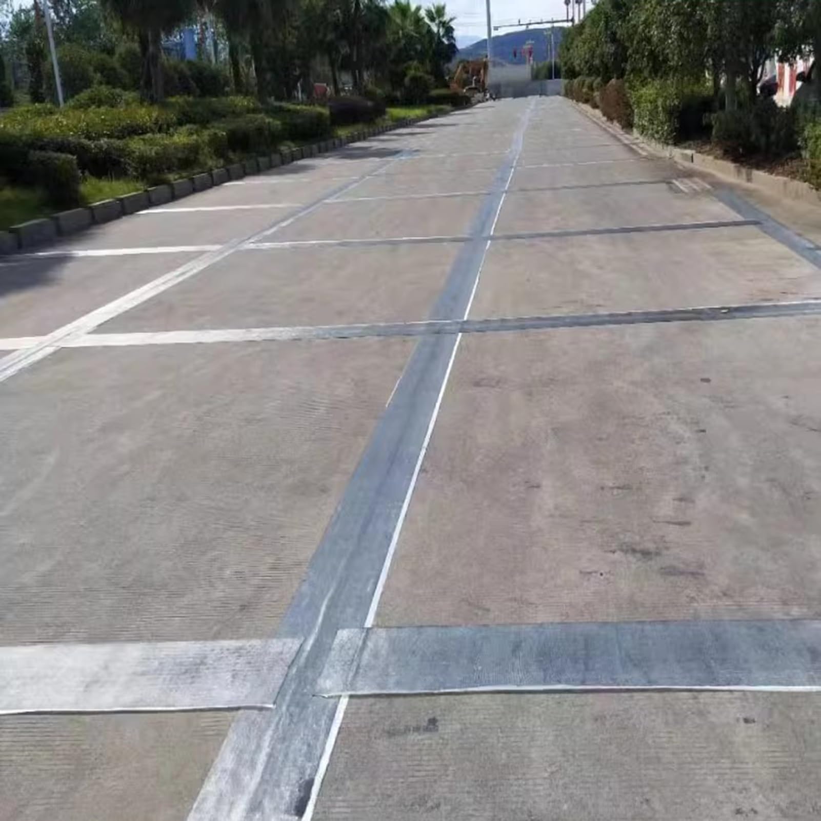 Cinta de betún poliéster fibra vidrio | Cinta de reparación de grietas de asfalto de varios tamaños for estacionamiento de entrada(8cm,50M)