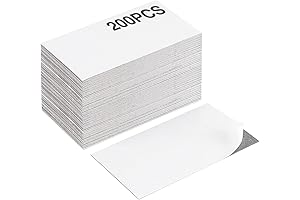 Customizable Self Adhesive Business Card Magnets: 200 Personalized Name Card Magnets