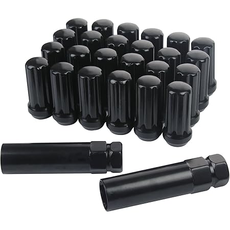 Amazon com: Wheel Accessories Parts Set of 20 Black 14x1 5 Spline Lug Amazon com: Wheel Accessories Parts Set of 20 Black 14x1 5 Spline Lug