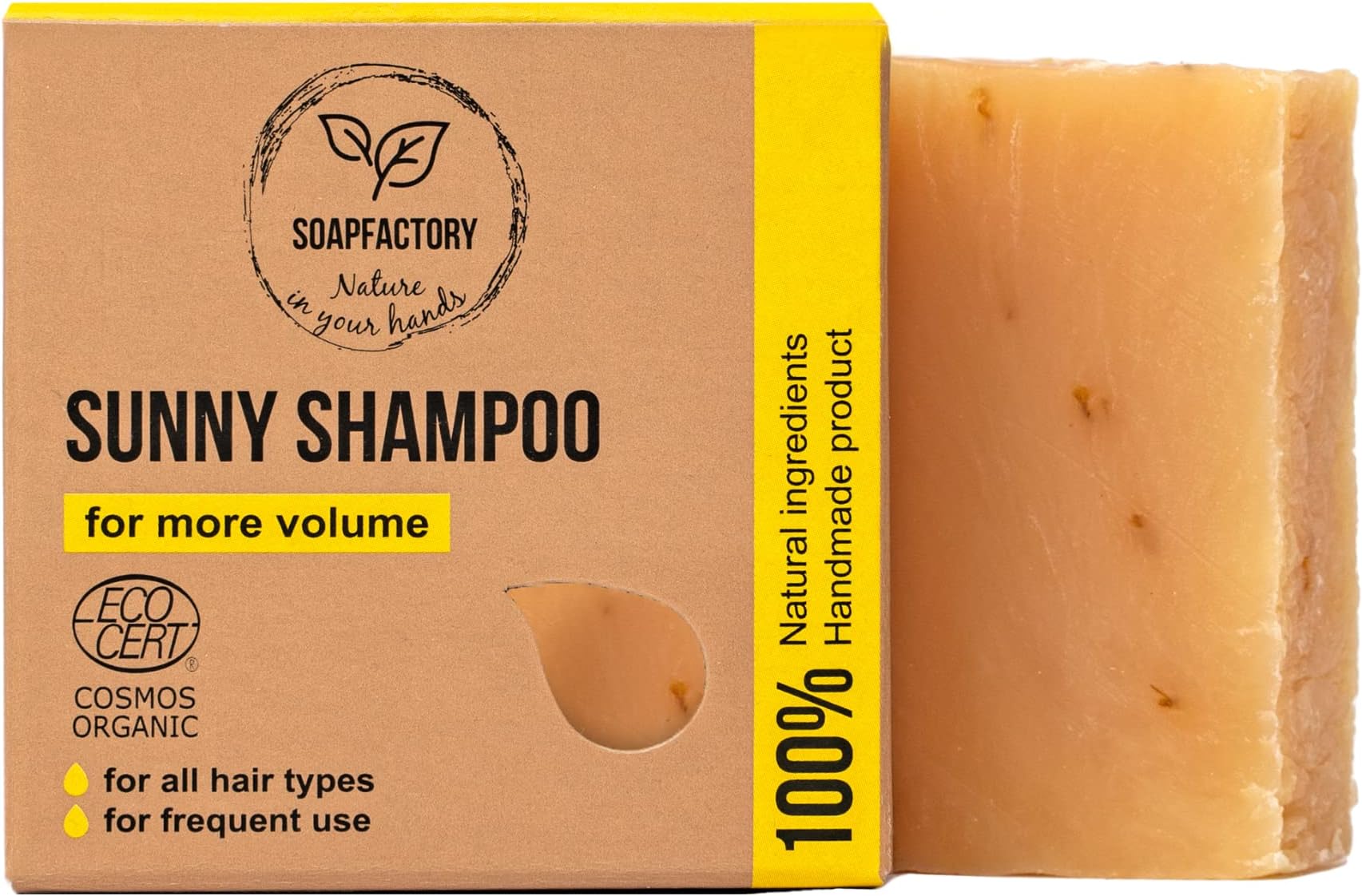 Sunny Shampoo Bar with Lemongrass