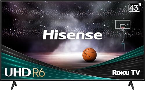 Miniatura 14 de Hisense Smart Roku TV Class R6 Series 4K UHD de 50 pulgadas con compatibilidad con Alexa, Dolby Vision HDR, sonido DTS Studio, modo de juego