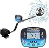 Metal Detector MD910B Metal Detector Underground Professional Depth 9.9 ft 2.5 m Search Finder Gold Detector Treasure Detector Pin Pointer High Sensitivity Easy Operation Easy Carry
