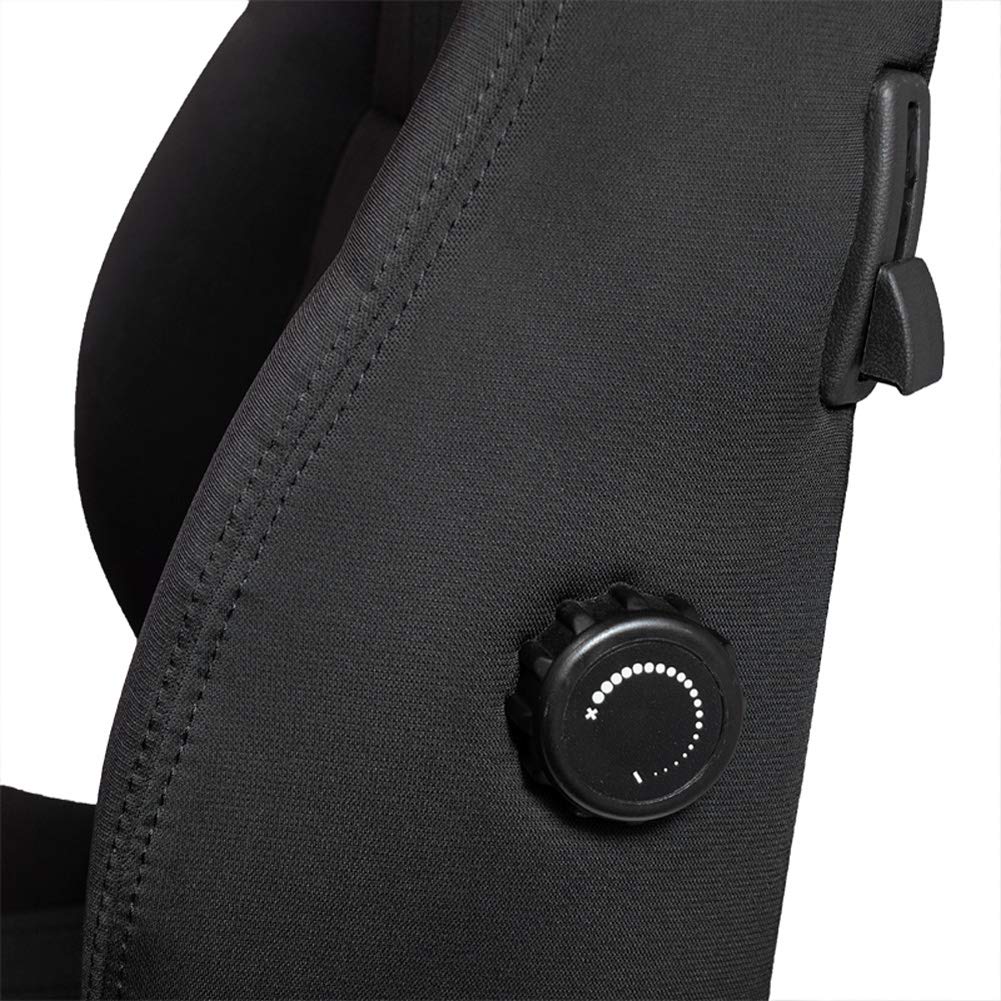 Sedile Sportivo 'Retro' - Nero - reclinabile doppia regolazione - incl. Slitte