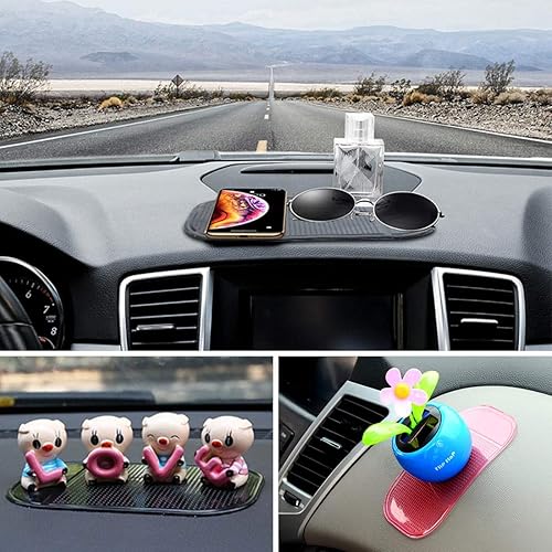 Miniatura 6 de 6 piezas de herramientas antideslizantes para pintura de arte de diamante, almohadilla de gel pegajosa, soporte universal antideslizante para