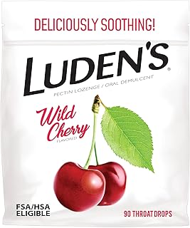 Luden's Sore Throat Relief Lozenges for Minor Everyday Irritation & Dry ...