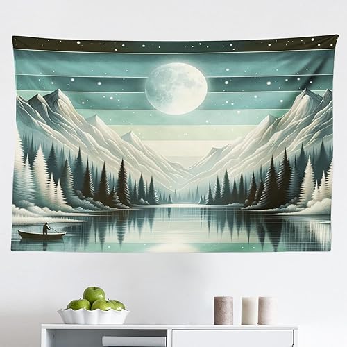 Miniatura 161 de Ambesonne Tapiz vintage, detalles de relojes mecánicos, diseño steampunk, diseño steampunk, para colgar en la pared para dormitorio, sala de estar,