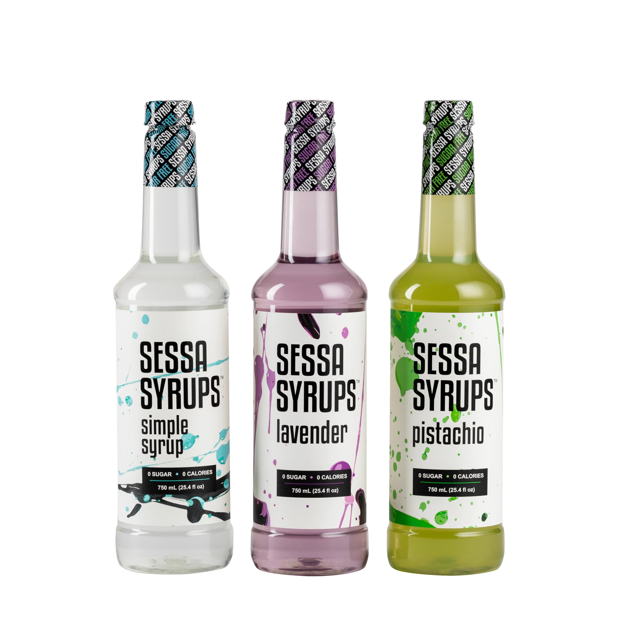 Amazon.com: Sessa Syrups Sugar Free Variety Pack: Simple Syrup