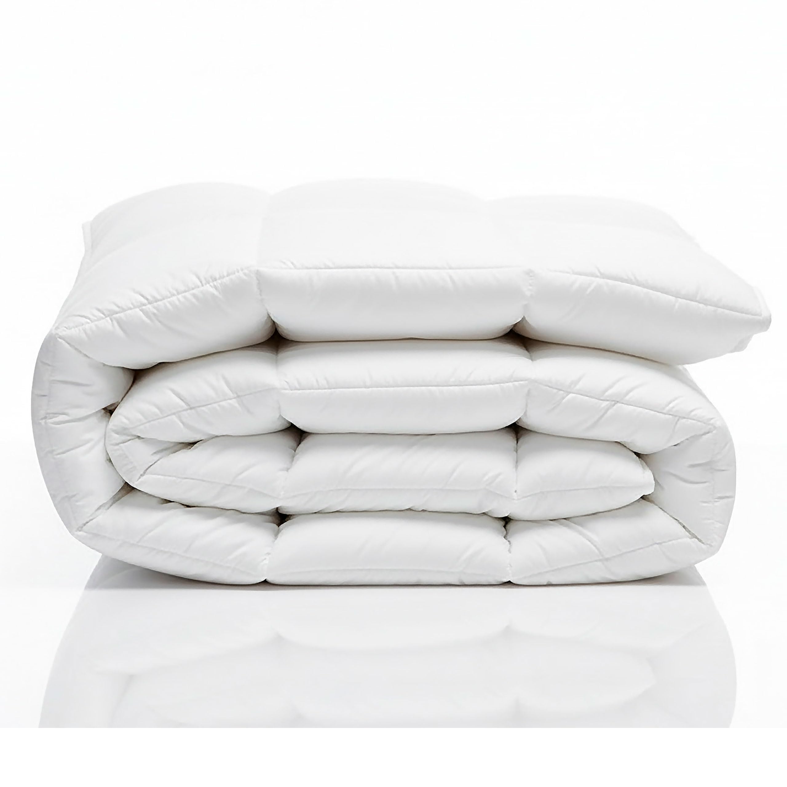 Edredón Nórdico Cama 180/200-260x240 cm - Relleno Nórdico Cama 180/200 - Edredón 4 Estaciones Acolchado Fibra Tacto Plumón de 350 gr/m² Ideal Invierno - Termorregulable y Antiácaros
