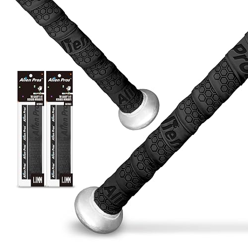 ALIEN PROS Bat Grip Tape for Baseball (2 Grips/4 Grips)