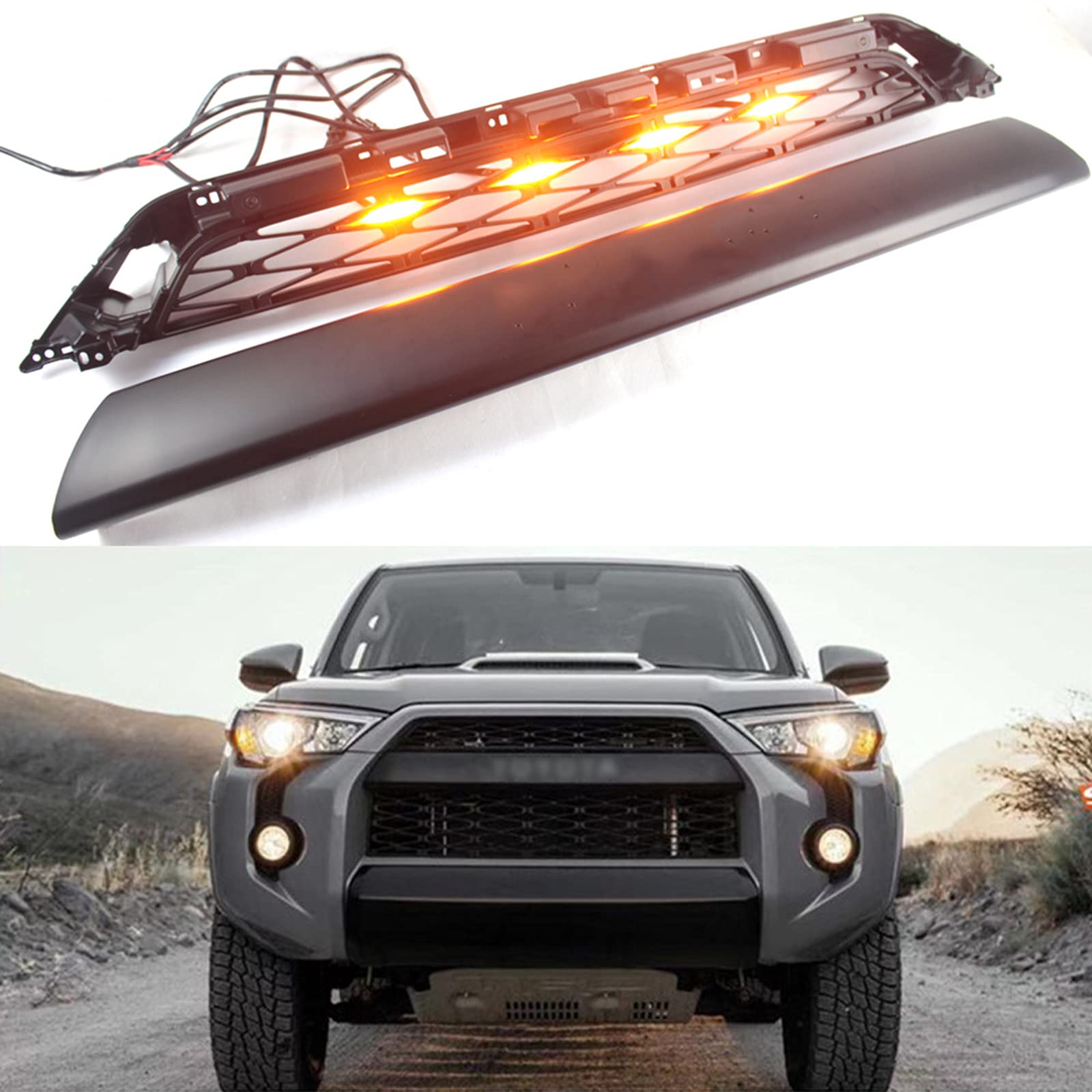 Buy Mesh Grill Guard Front Grille For 4runner Sr5 Trd 20142020, Front