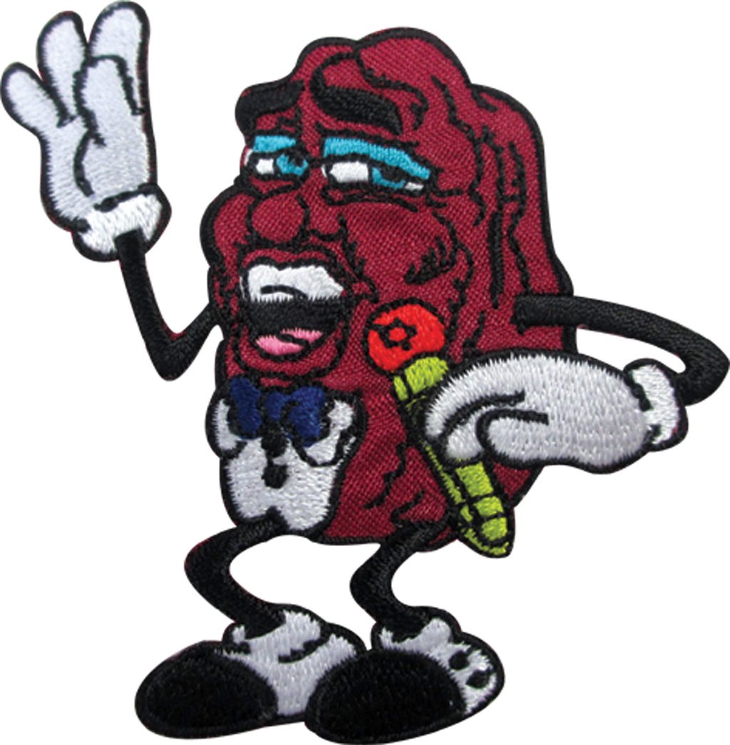 Amazon | アイロンワッペン【Raisins】 カリフォルニア