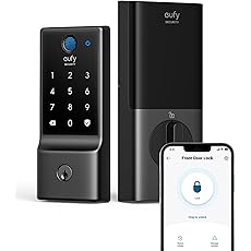 eufy Security Smart Lock C220 Pack with Square Door Handle